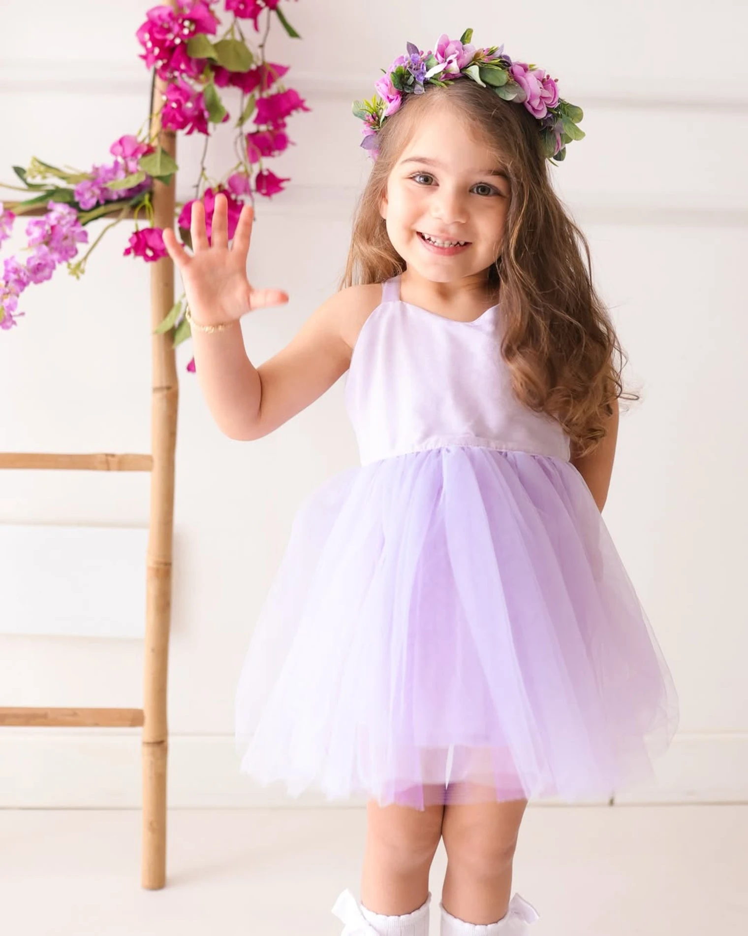 Elina Bebek Tütü Elbisesi - LİLA