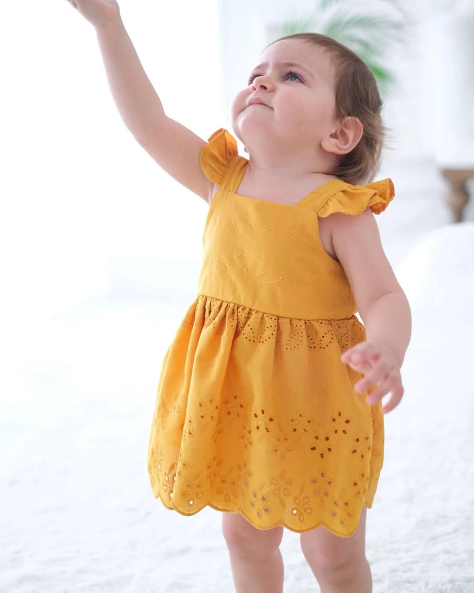 Maya Kız Bebek Romper - HARDAL