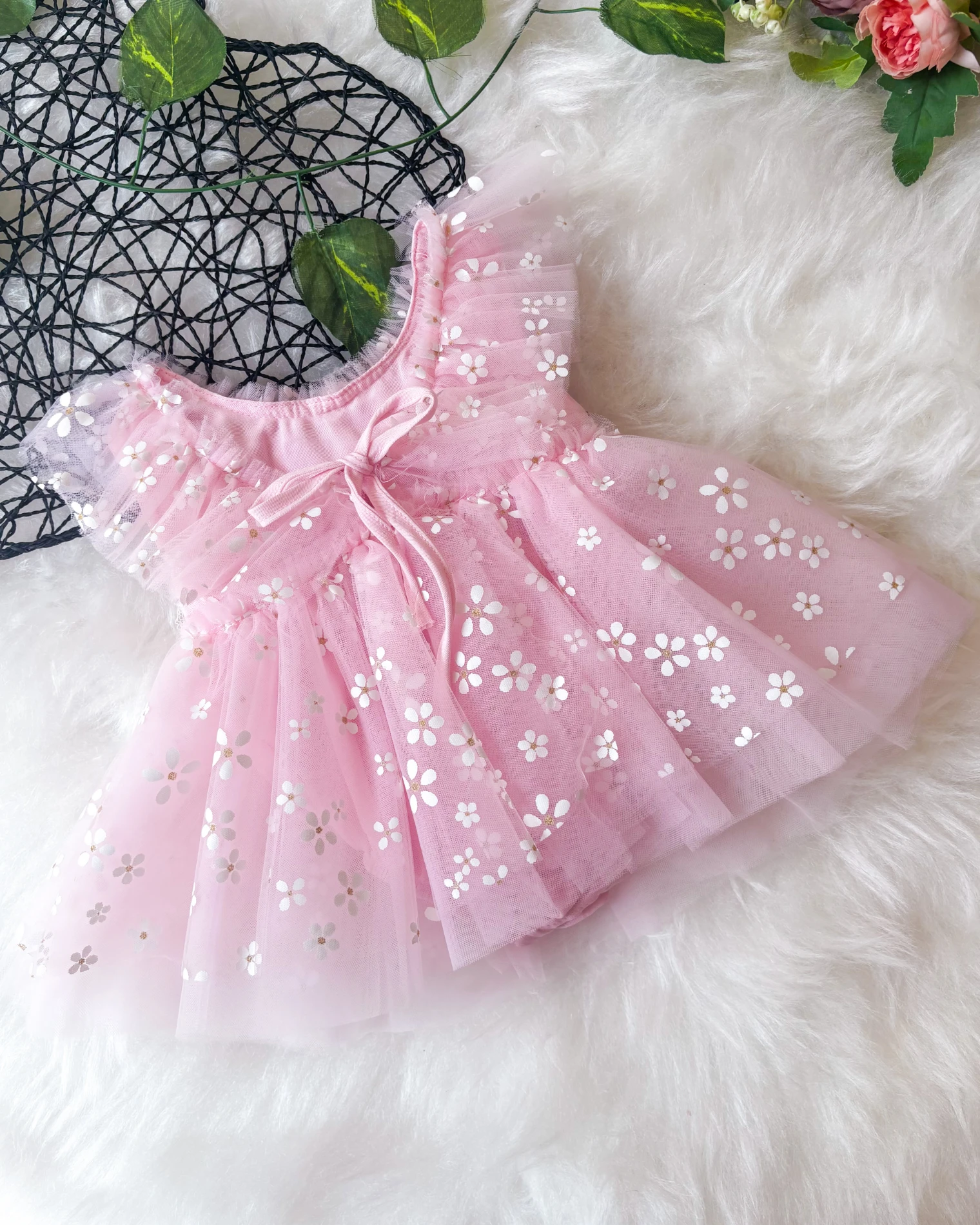 Dora Kız Bebek Elbise - PEMBE