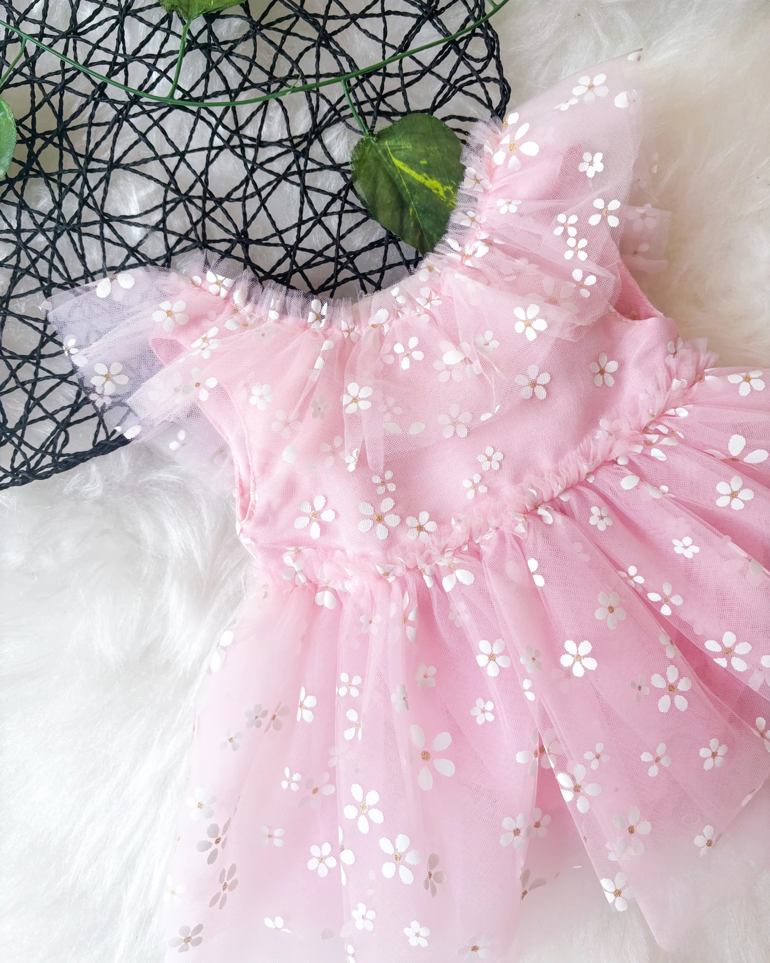 Dora Kız Bebek Elbise - PEMBE