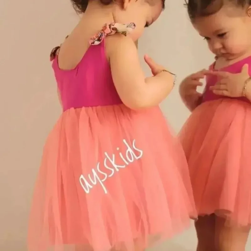 Happy Kız Bebek Elbise - PEMBE