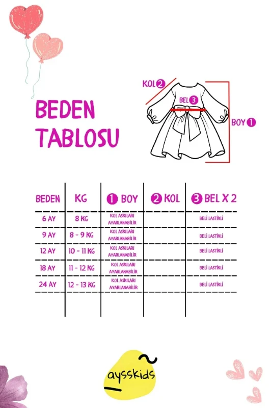 Alina kız bebek takım - BORDO