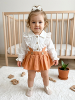 Melinda Kız Bebek Salopet