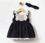 Lema Bandanalı Kız Bebek Elbise OUTLET - Görsel 4