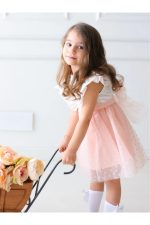 Kalpli Tütü Kız Bayramlık Elbise - Görsel 3