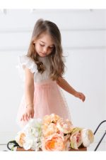 Kalpli Tütü Kız Bayramlık Elbise - Görsel 2