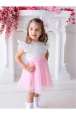 Kalpli Tütü Kız Bayramlık Elbise - Görsel 9