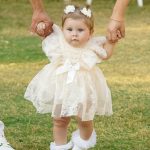 Liya Bandanalı Kız Bebek Romper