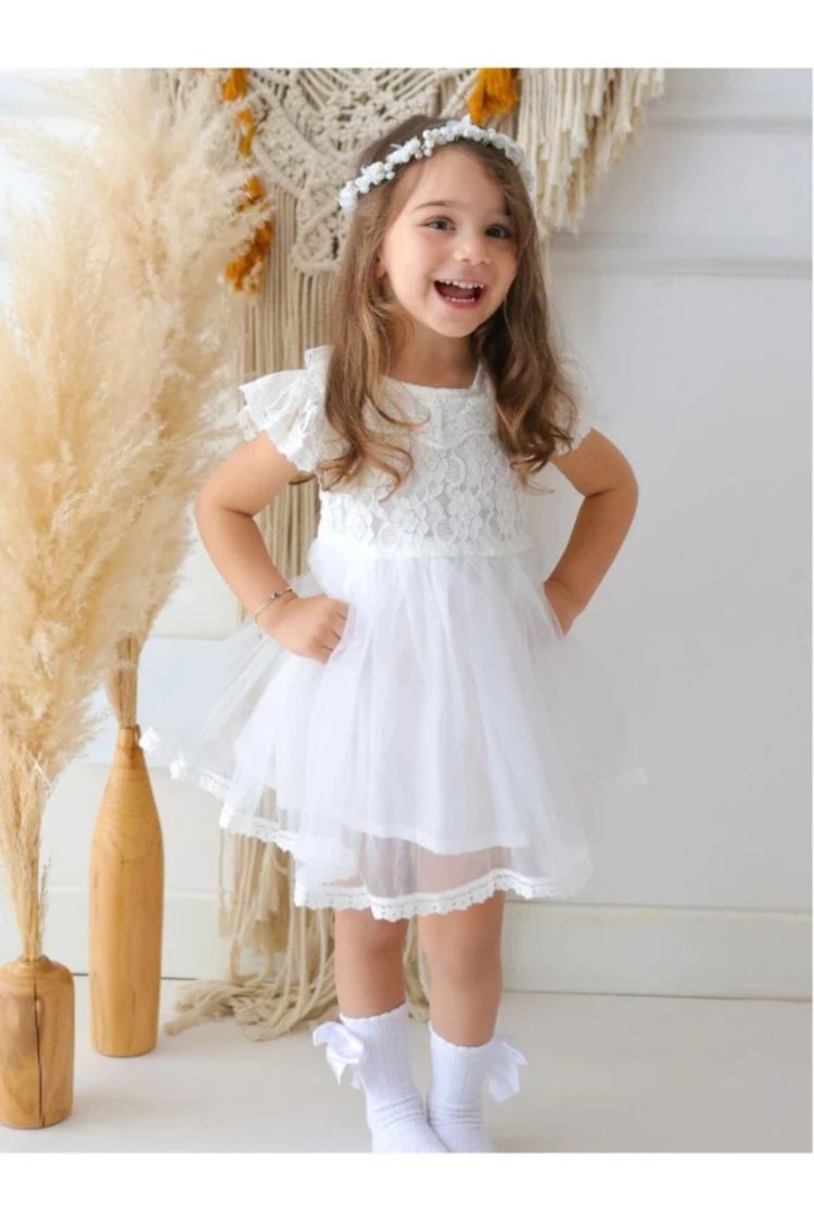 Lily Kız Çocuk Elbise - Görsel 6