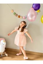 Papatya Kız Çocuk Elbise - Görsel 6