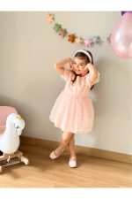 Papatya Kız Çocuk Elbise - Görsel 4