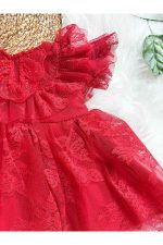 Yasemin tütü kabarık doğumgünü özel gün kız bebek elbise - Görsel 4