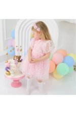 Papatya Kız Çocuk Elbise - Görsel 3