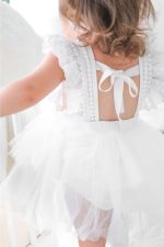 Tül Detaylı Bebek Rumper Takım - Görsel 4