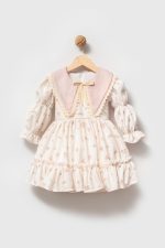 lucia kız çocuk vintage özelgün doğumgünü elbise - Görsel 2