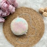 Beyaz Pullu Payetli Kız Çocuk Bebek Zincir Askılı Omuz Çantası