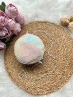 Beyaz Pullu Payetli Kız Çocuk Bebek Zincir Askılı Omuz Çantası - Görsel 3