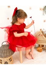 Nell Kız Çocuk Elbise - Görsel 7