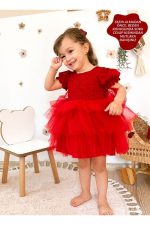 Nell Kız Çocuk Elbise - Görsel 4