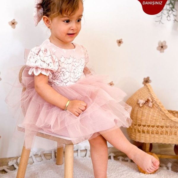 Nell Kız Çocuk Elbise