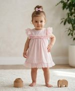 Nil kalp desenli tütü özel gün doğum günü kız bebek elbise