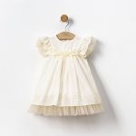 Nil kalp desenli tütü özel gün doğum günü kız bebek elbise - Görsel 4