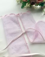 Simli Tül Toz Pudra Çorap Kız Bebek Çocuk - Görsel 2